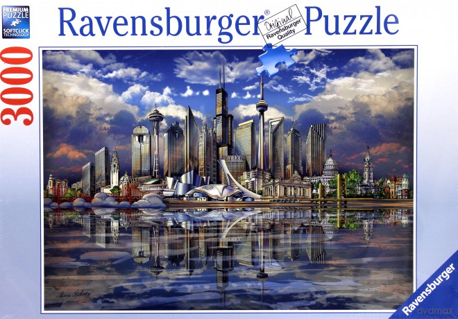 RAVENSBURGER 3000 el. Amerykański horyzont [PUZZLE]