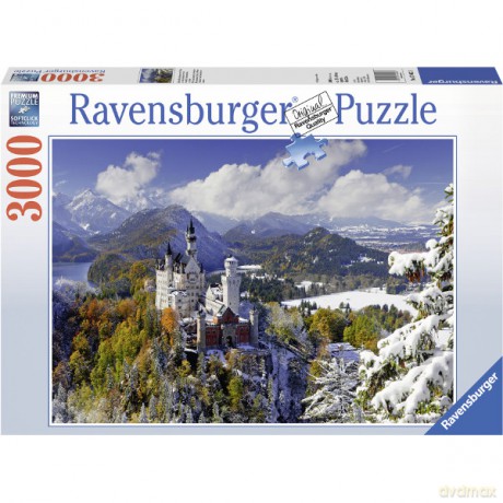 RAVENSBURGER 3000 el. Zamek Neuschwanstein [PUZZLE]