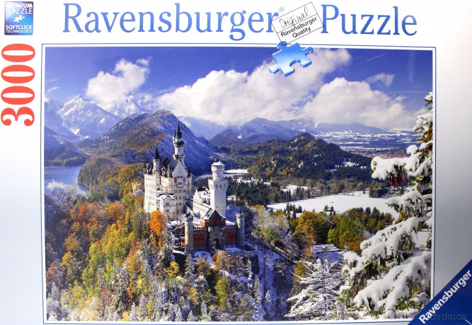 RAVENSBURGER 3000 el. Zamek Neuschwanstein [PUZZLE]