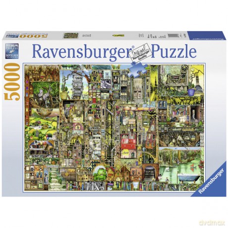 RAVENSBURGER 5000 el. Dziwaczne miasto [PUZZLE]