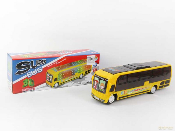 Autobus 27cm B&G ze światłem i dźwiękiem