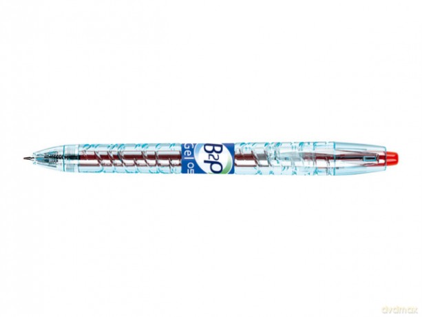 B2P Gel - Długopis żelowy - Czerwony - Begreen - Fine