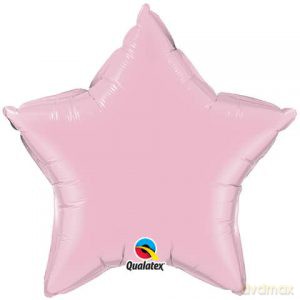 Balon foliowy 20" gwiazda różowa