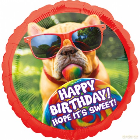 Balon foliowy jumbo Avanti sweet birthday 71cm