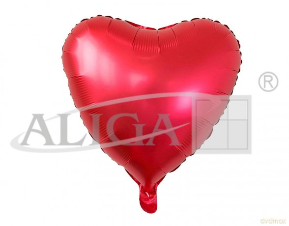 Balon foliowy serce czerwone BF-7675