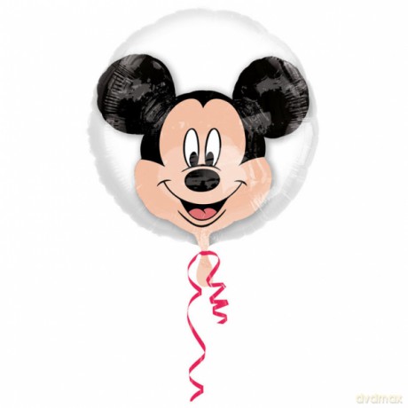 Balon foliowy w balonie Myszka Mickey 60cm