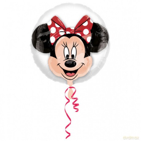 Balon foliowy w balonie Myszka Minnie 60cm