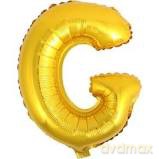 Balon Litera "G" 45,5cm (18") złoty