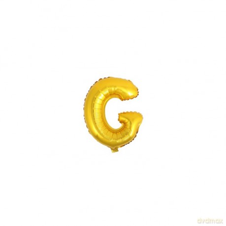 Balon Litera "G" złoty 81cm (32")