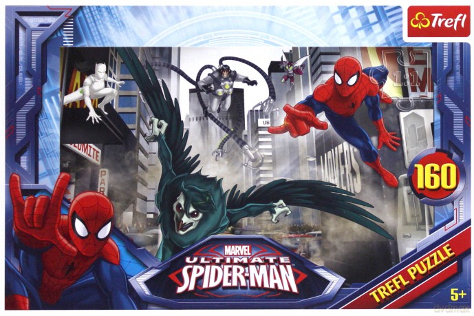 TREFL 15319 160 el. Spiderman W pogoni [PUZZLE]