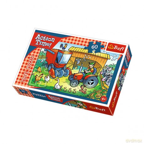 TREFL 17269 60 EL. Action Na farmie [PUZZLE]