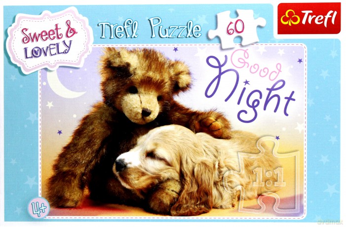 TREFL 17270 el. 60 el. Sweet&Lovely Słodkich snów [PUZZLE]
