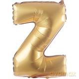 Balon Litera "Z" 45,5cm (18") złoty