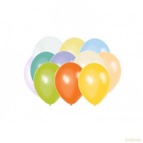 Balony 10" standard mix kolorów 100szt/pacz