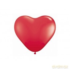 Balony 16" Serca, Pastel czerwony: 1op./100szt.