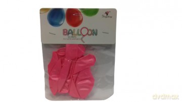 Balony białe perłowe, 6szt.op.