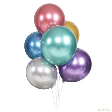 Balony chrom mix 30cm. op.50 szt.
