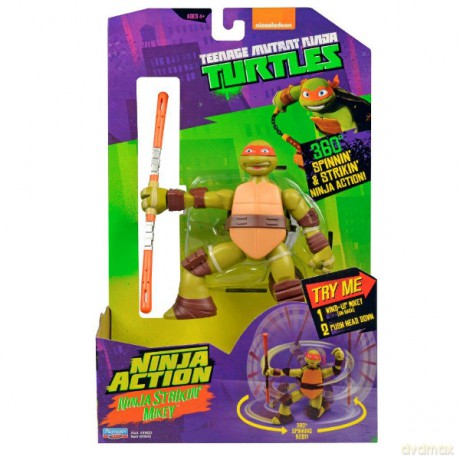TURTLES Ninja Action Michelangelo [ZABAWKA]