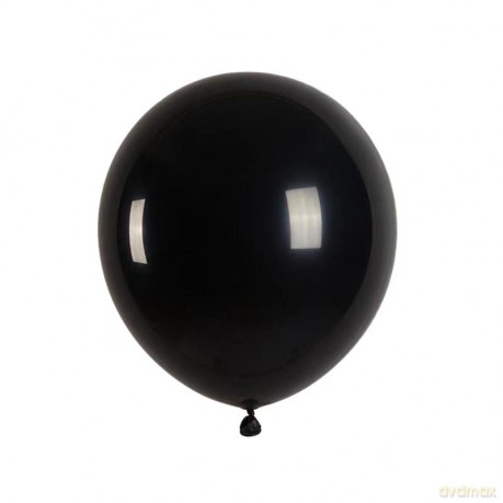 Balony czarny 30cm. op.100 szt.