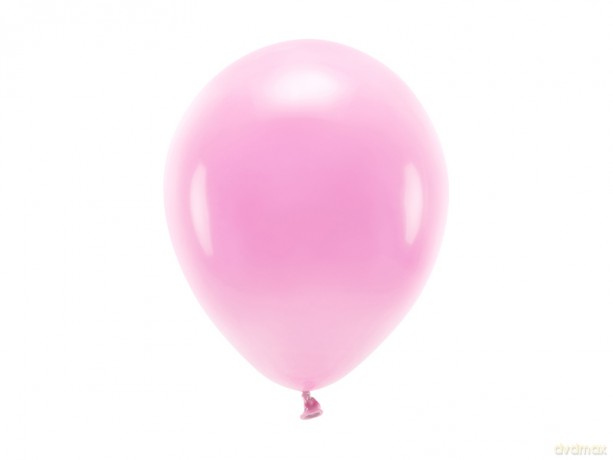 Balony Eco 26cm pastelowe, różowy: 1op./100szt.