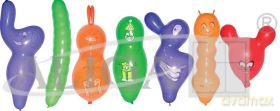 Balony figury mix 3szt
