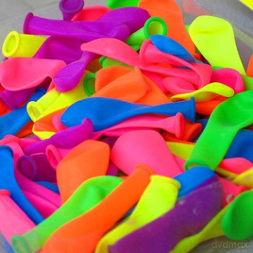 Balony fluorki mix GF90 26cm./25szt.