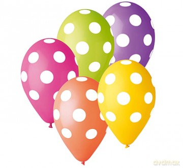 Balony Grochy 12" op.25szt