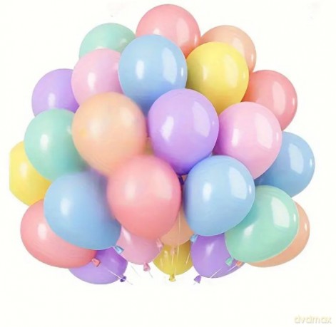 Balony jasny pastel mix kolorów 30cm. op100 szt.