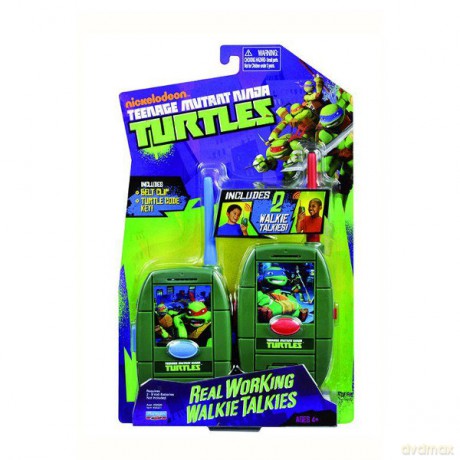 TURTLES Zestaw Walkie Talkies [ZABAWKA]