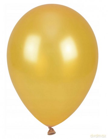Balony lateksowe czarne, metalizowane 12" op. 100szt.