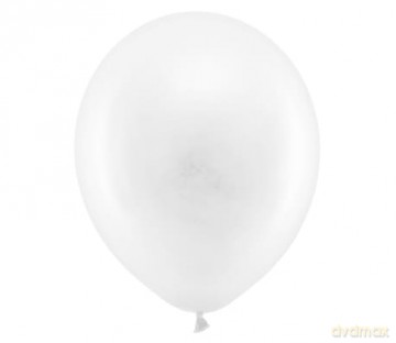 Balony lateksowe Rainbow pastelowe białe 30cm 10 szt/opak