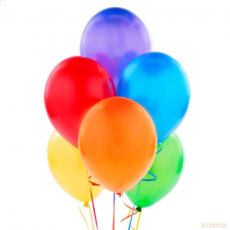 Balony pastelowe MIX B75 23cm. 25 szt. /0677/