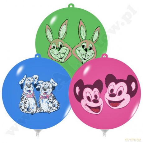 Balony piłka mix 2 szt. /0134/