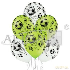 Balony Piłka nożna 6szt BN06-258
