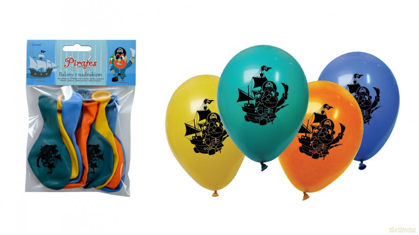 Balony piraci 28cm (8szt)