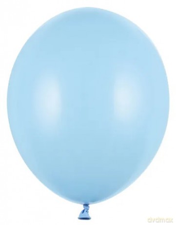 Balony Strong 30cm błękitne Pastel Baby Blue: 1op./50szt.