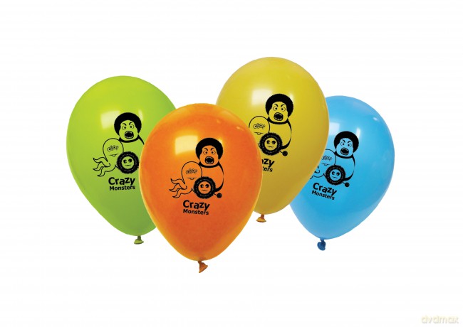 Balony stwory 28cm (8szt)