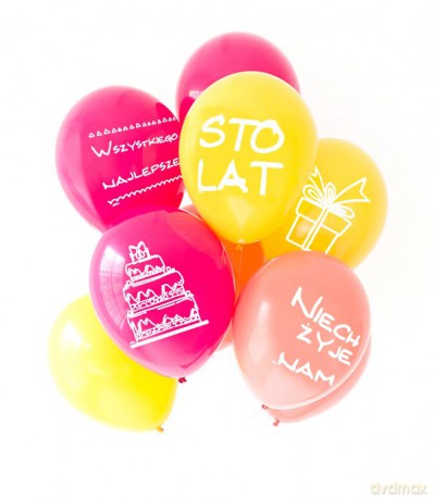 Balony urodzinowe /0150/ op=5szt.