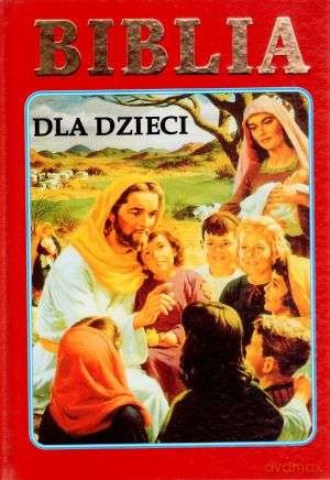 Biblia dla dzieci (czerwona z Jezusem) - ks. Jerzy Banak [KSIĄŻKA]