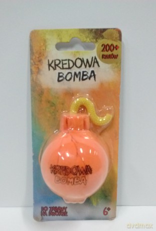 Bomba kredowa - pomarańczowa