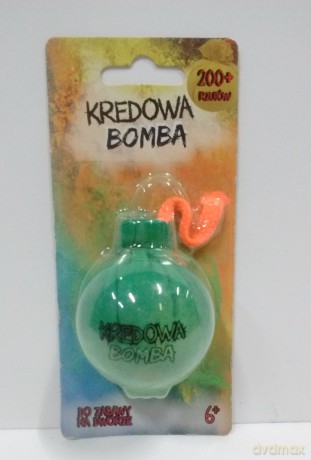 Bomba kredowa - zielona