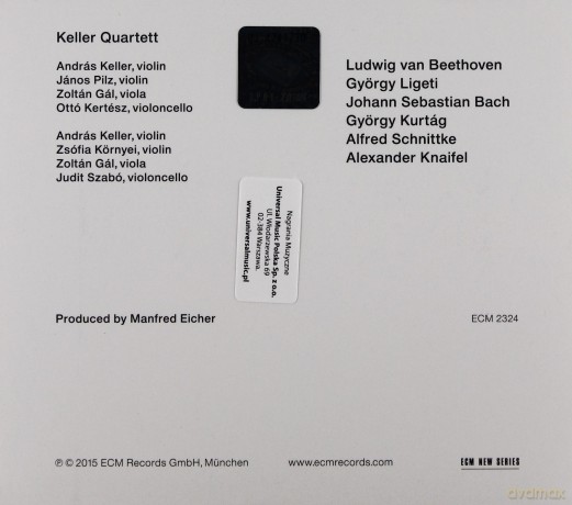 Keller Quartet: Cantate E Tranquillo [CD]