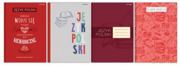 Brulion A5 80 kartek linia pojedyncza M-mix Polski 60g