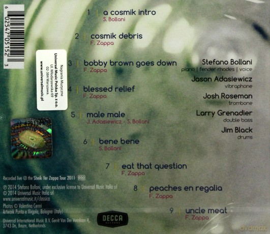 Stefano Bollani: Sheik Yer Zappa [CD]