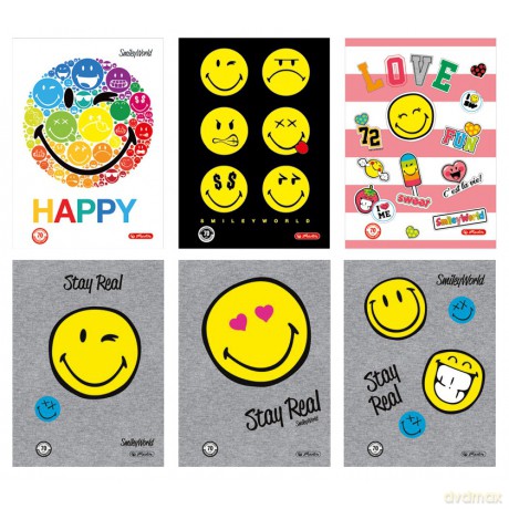 Brulion Herlitz SMILEY A5 96 (9563859)