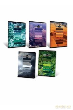 Brulion Tints A6 kratka 80 kartek 70g