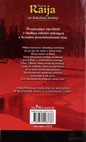 Raija. Saga ze śnieżnej krainy. Tom 6. Wolność w okowach - Bente Pedersen [KSIĄŻKA]