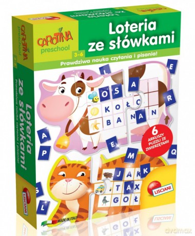 Carotina loteria ze słówkami