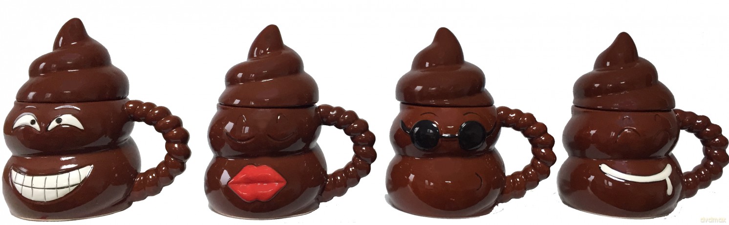 Ceramiczny kubek Poo