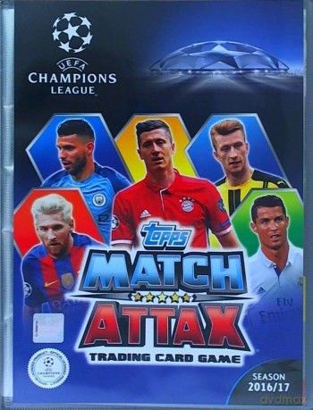 Champions League UEFA Match Attax 2016/17 klaser [KARTY]